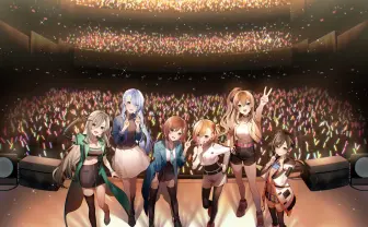 VTuber事務所RIOT MUSICがライブ　道明寺ここあ、芦澤サキら全員出演