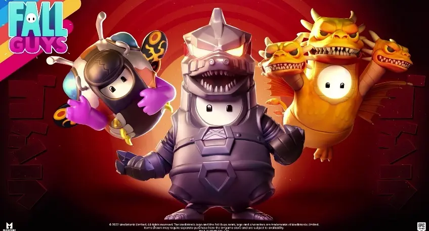 「Fall Guys Free for All Announcement Stream」／画像はすべて本動画から