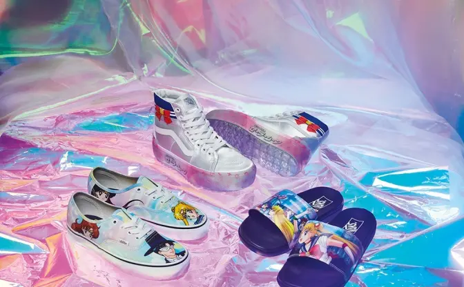 セーラームーン×VANS　スニーカーで伝える“愛と友情の物語”