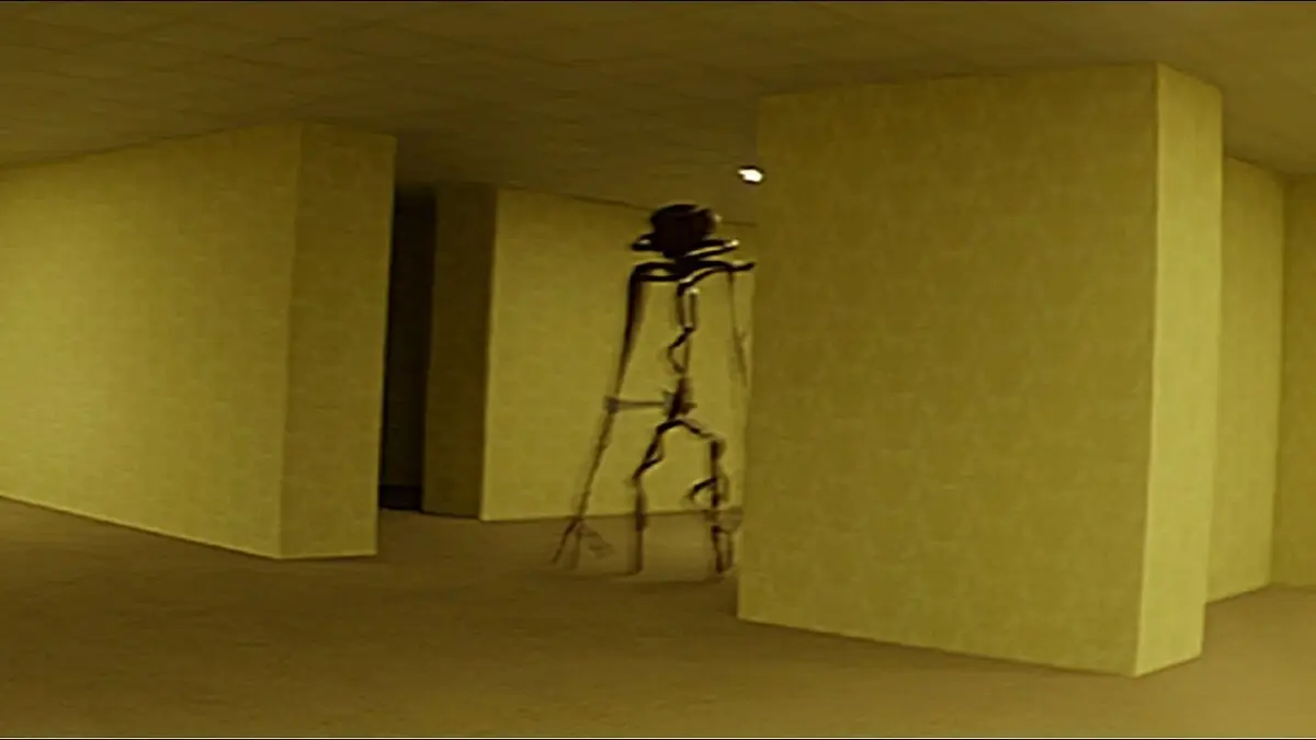 謎の存在が登場する短編ホラー映画『The Backrooms』