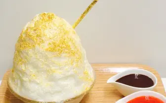 金粉金箔をあしらった「黄金のかき氷」 巣鴨「雪菓」で限定販売