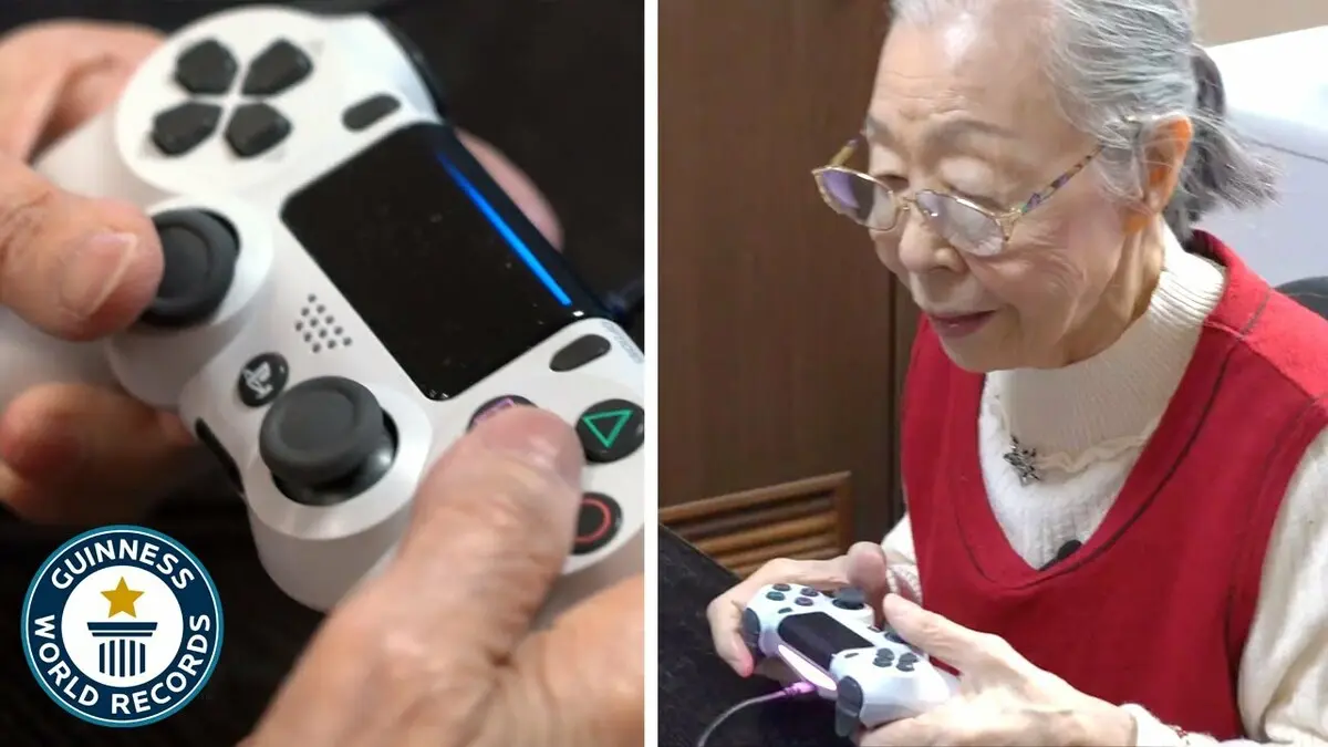 Meet the 90 year old gamer grandma! - Guinness World Records