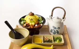 ポムポムプリンカフェ名古屋上陸！ ひつまぶしや味噌カツ風ケーキも