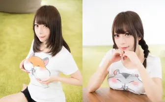 ハムスターだから恥ずかしくないもん！ 妄想ふくらむ『ほおぶくろTシャツ』