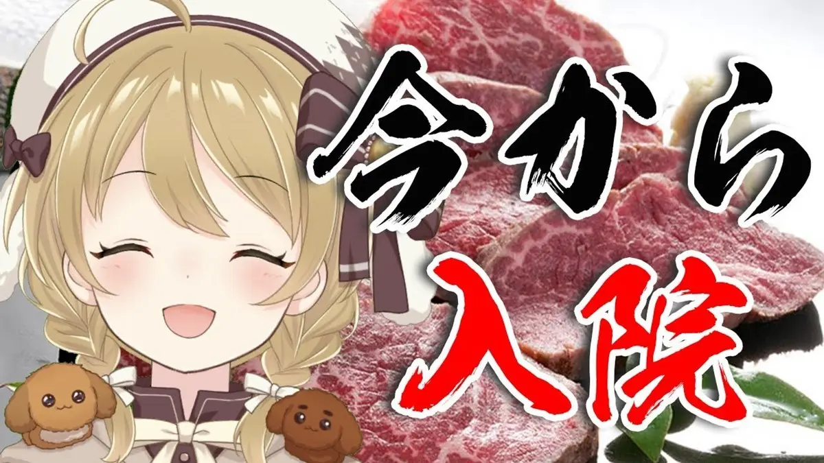 子宮体がん手術のため入院すると報告した因幡はねるさん
