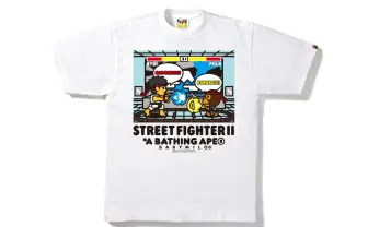 リュウがベイビーマイロと勝負！ BAPE×カプコンTシャツがTGSで先行販売