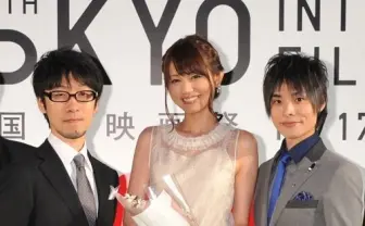 「サカサマのパテマ」が東京国際映画祭グリーンカーペット　吉浦康裕監督に、藤井ゆきよ、岡本信彦