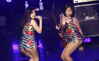 ベッド・イン、TIFで初単独おギグ　お台場にバブルの香りを撒き散らす