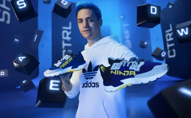 Ninja×adidas　ストリーマーの帝王と世界的スポーツブランドのコラボ