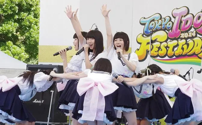 【TIF2014】ピクシブの「つくドル！」始動！ 虹のコンキスタドールが初ライブ