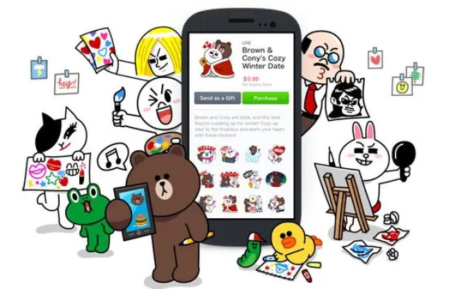 LINEスタンプが誰でも販売可能に！ 売上の50％を配分