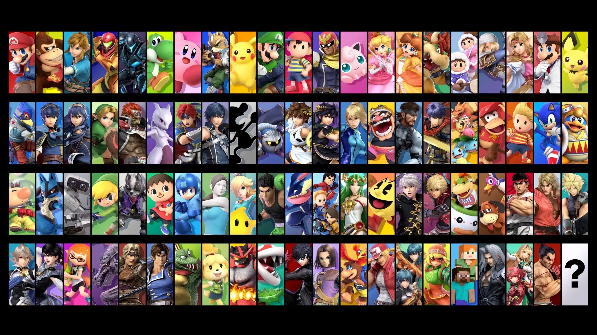 『スマブラSP』最後の参戦ファイター／画像はTwitterより