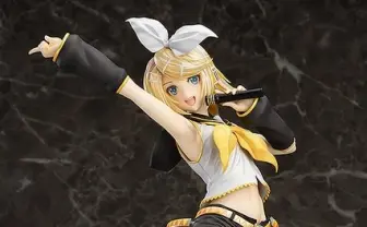 鏡音リンの元気可愛いリアルフィギュア! イラストレーターTonyコラボ