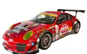 「攻殻機動隊ARISE」SUPER GT 個人スポンサーは500円から参戦可能