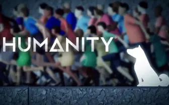 柴犬の「ワン」の一声が、意思なき群衆を導く　アクションパズル『HUMANITY』