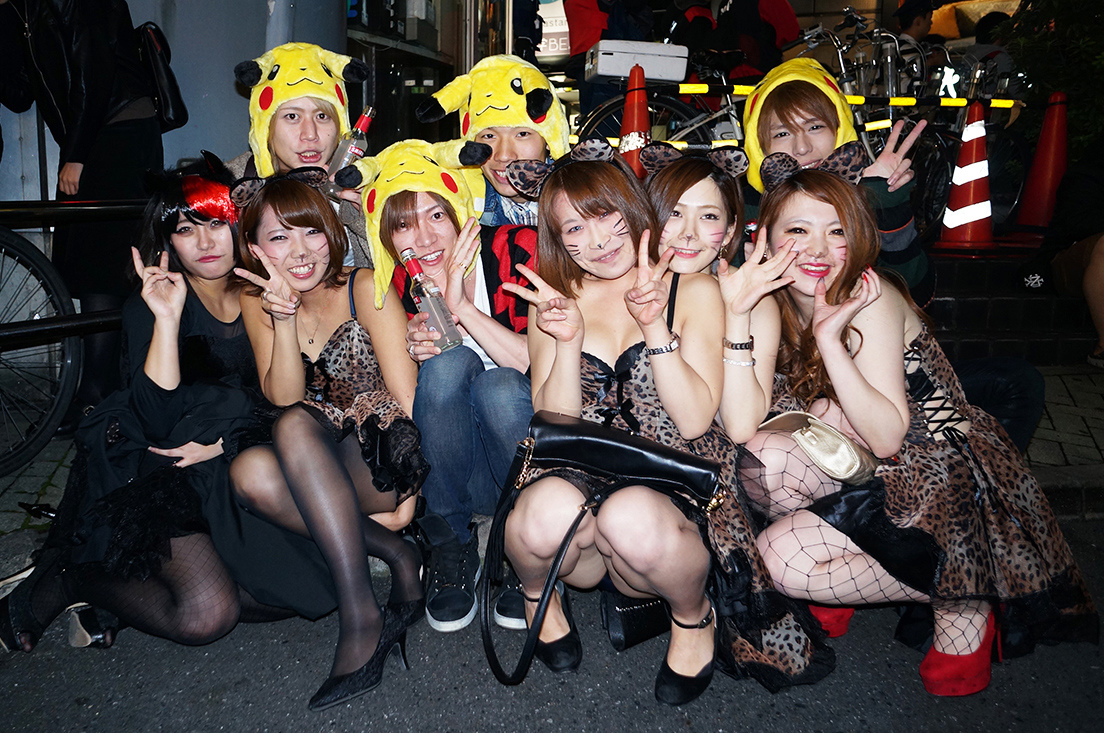 渋谷 ハロウィン エロ 画像