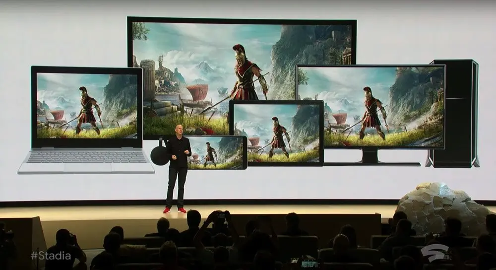 Stadia GDC 2019 Gaming Announcement
