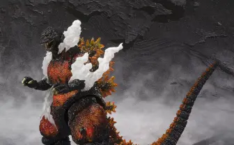『ゴジラvsデストロイア』の暴走するバーニングゴジラをフィギュア化