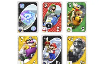 「マリオカート」版UNOが予測不能　ミドリこうらやボムへいで一発逆転