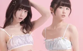 品乳ブラfeast×サンリオ第2弾 キキララのランジェリーで双子コーデ☆