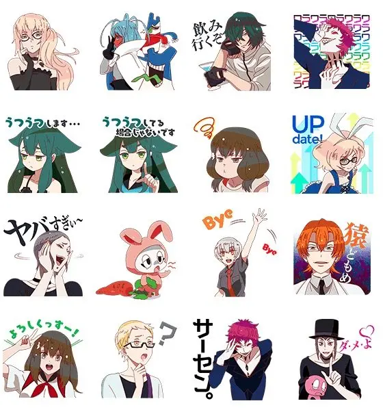 ガッチャマンクラウズのLINEスタンプっす！ カッツェさんもｷﾀ━(ﾟ∀ﾟ)━！