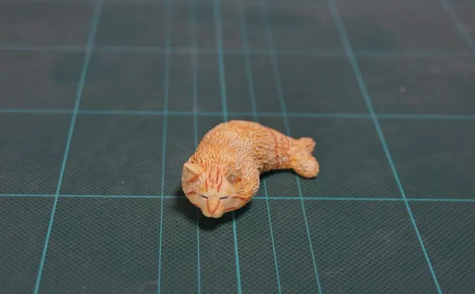 「ネコフライ」も光速でフィギュアに　サクサクモフモフの衣を再現