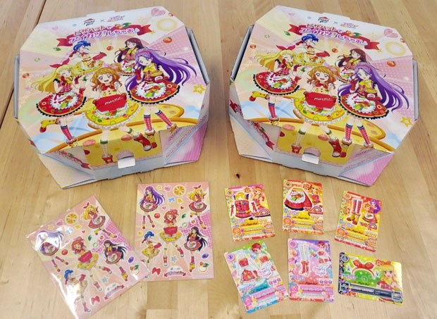 アイカツ チョコインサブレ BOXA 12箱 B12箱缶バッジ 未開封