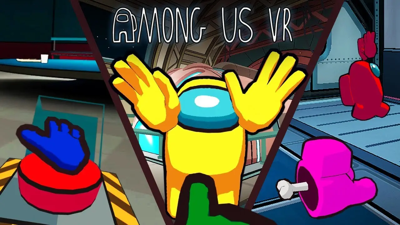 「Among Us VR - Teaser Trailer | Meta Quest + Rift Platforms」／画像は本動画から