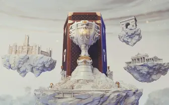 『LoL』世界大会の決勝が生配信 ルイ・ヴィトンのトロフィーケースも公開