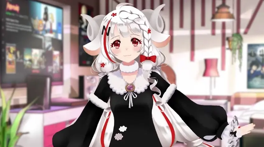 画像はすべて動画「ダダーン！ネトフリアニメ公式VTuberのN子です！｜ネトフリアニメ」から