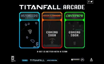 次世代FPS『タイタンフォール』が8bitに？ ミニゲームを公開