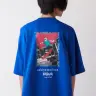 「（What it isNt） × sakiyama BIG Tシャツ」ロイヤルブルー