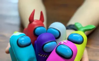 『Among Us』クルーのモチモチフィギュア　即完だった人気グッズ再販