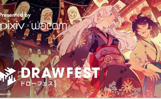 イラストフェス「Drawfest」ホロライブEN 一伊那尓栖、モ誰、灸場メロが登壇