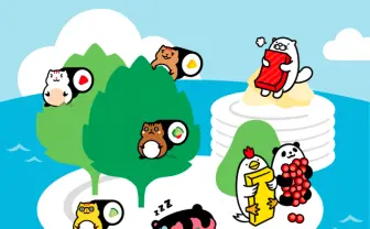 スシローの寿司ネタキャラ「だっこずし」って？  LINEスタンプ無料配信！
