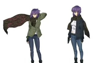 少佐が着るM-65がかっこいい！ 「攻殻機動隊」ジャケットとストール登場