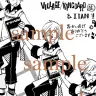カムさんによるコラボイラストカード／画像はヴィレッジヴァンガード公式HPより