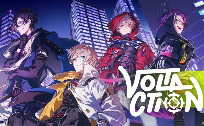 にじさんじ新ユニット「VOLTACTION」デビュー　裏社会生まれの4人組VTuber