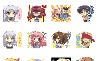 結婚してやんよ！ 「Angel Beats!」のLINEスタンプ販売開始