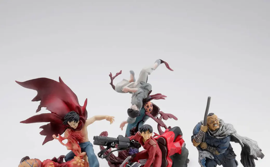 大友克洋『AKIRA』フィギュア第4弾は「決戦」 海洋堂が終盤の
