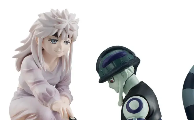 『HUNTER×HUNTER』メルエムとコムギ対局がフィギュア化　ワダすもすぐいきますから…