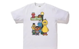 BAPEとセサミストリートがコラボ！ ポップすぎる無表情が気になる