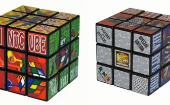 ルービックキューブ柄のルービックキューブ!?　35周年記念新モデルが発売