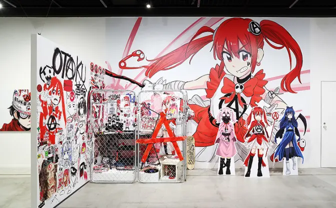 ストリート×魔法少女の異色コラボ　JUN INAGAWAの初個展が開催中