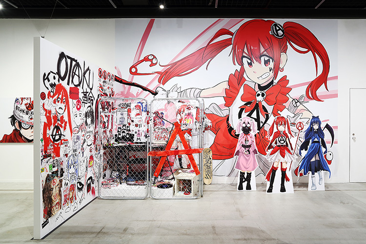 ストリート×魔法少女の異色コラボ JUN INAGAWAの初個展が開催中