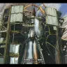 完成映像：ロケット整備塔　©BANDAI VISUAL / GAINAX（画像は、八王子市夢美術館公式サイトより）