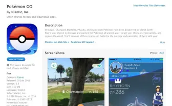 『ポケモン GO』一部の国で先行配信！ 日本でのリリースも間近か