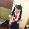 八九寺真宵コスの長澤茉里奈さん／画像は長澤茉里奈さんのTwitter（@nagasawa_marina）より