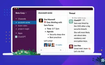 Slack用「ChatGPT」アプリがβリリース 社内会話を要約、話題にすぐ追いつける