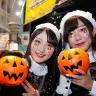 渋谷ハロウィンでコスプレを楽しむ参加者